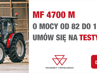 Kampania promocyjna Ciągnika MF 4700 M