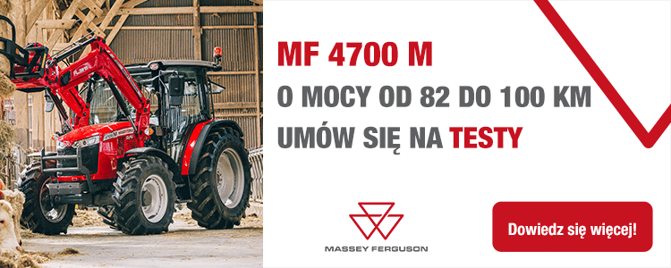 Zdjęcie dla Kampania promocyjna Ciągnika MF 4700 M
