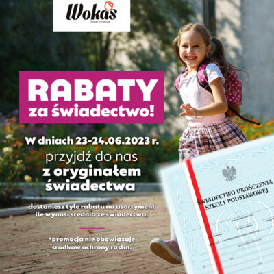 ”Rabaty za świadectwo”