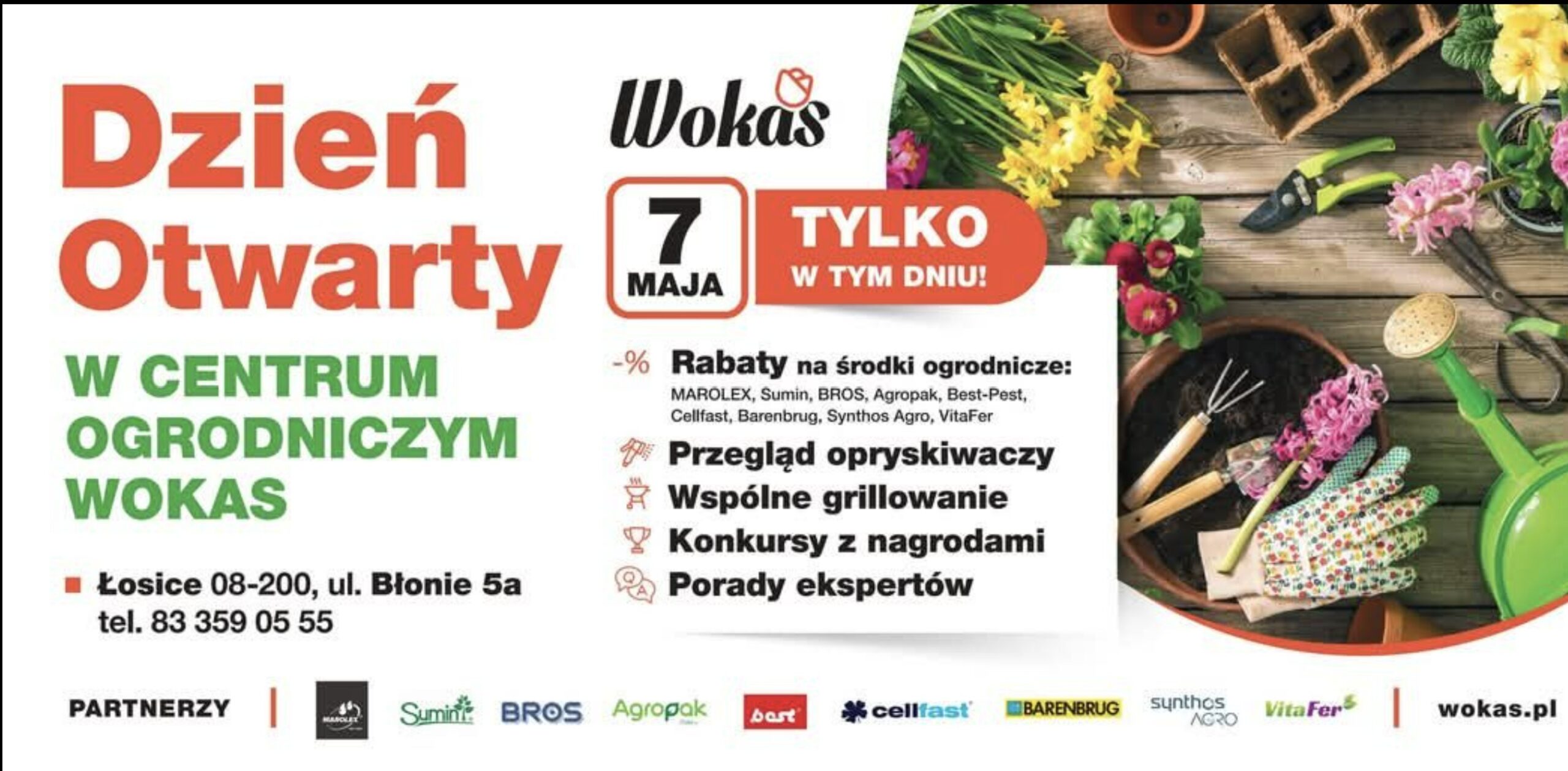 Dni Otwarte w Centrum Ogrodniczym – 7 maja 2025