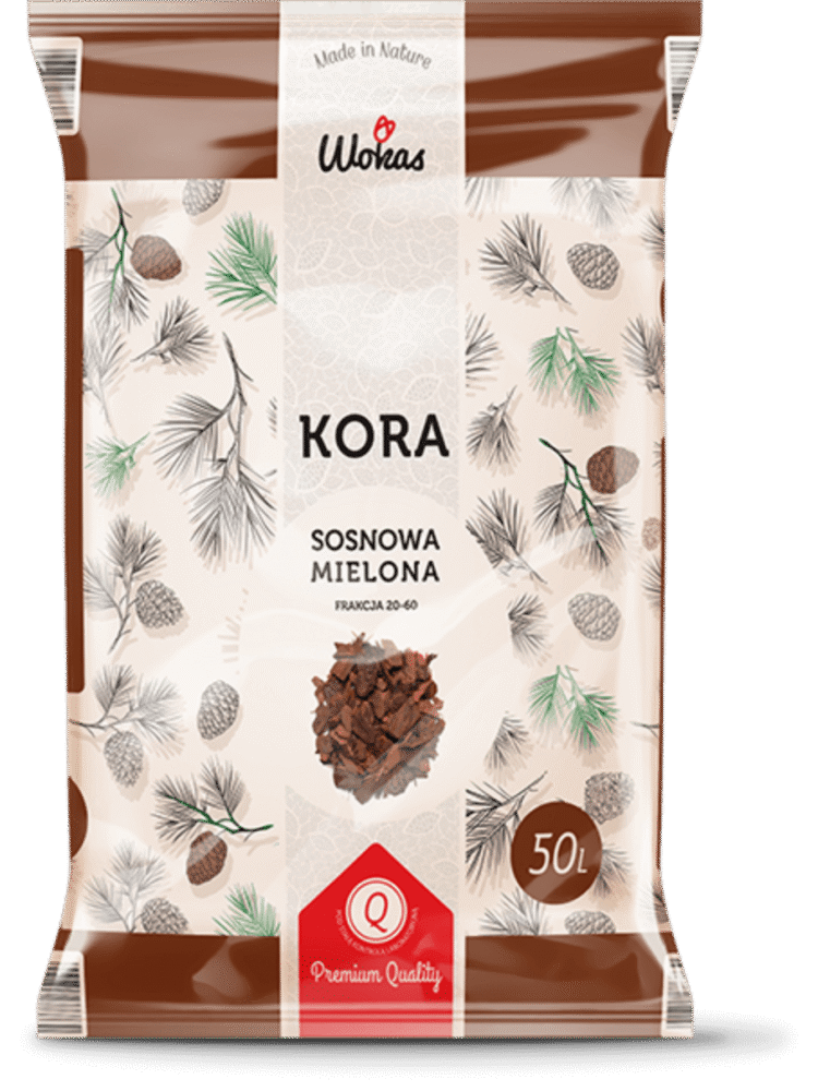 Kora sosnowa mielona