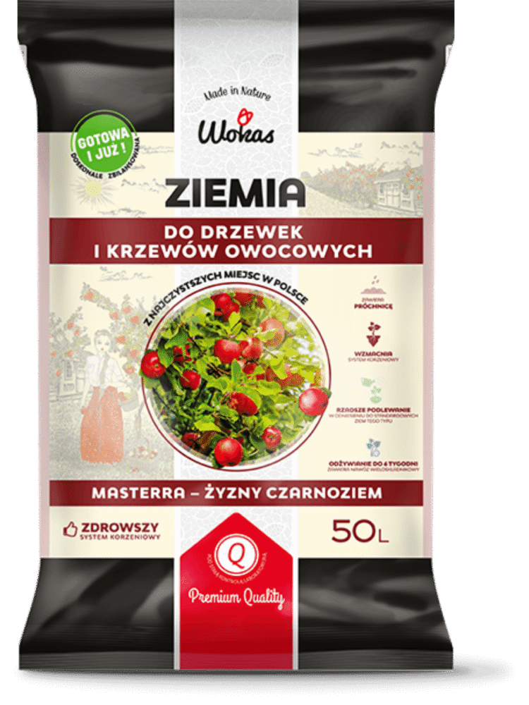 Ziemia do drzewek i krzewów owocowych