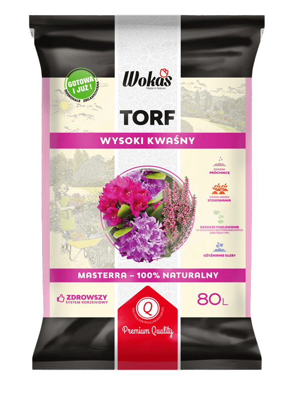 Torf wysoki kwaśny